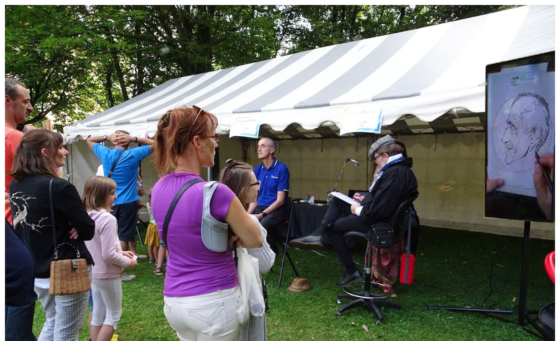 caricature_caricaturiste_animation_fete_dessin_numerique_projete_dessinateur_oli